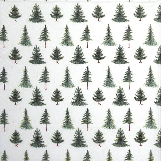 Paper Napkin - Conifer Forest - Paw