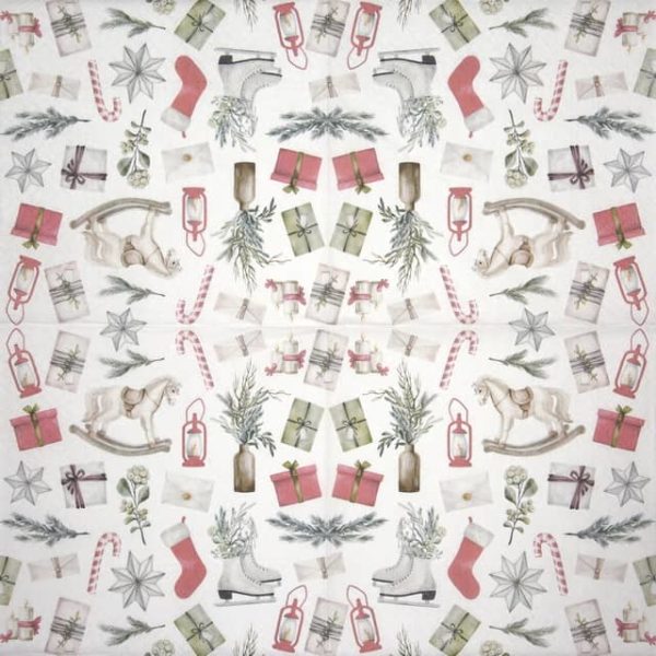 Paper Napkin - Vintage Holidays - Image 2