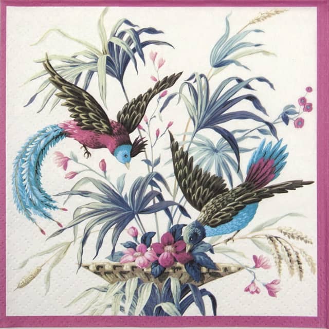 Paper Napkin - Birds of Eden - Napkin Shop Paper Napkin - Birds of Eden - Napkin Shop