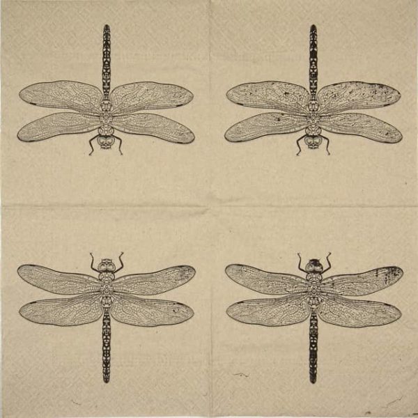 Paper Napkin - We Care Dragonfly