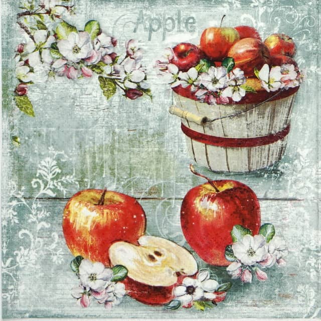Paper Napkin - Romantic Apple