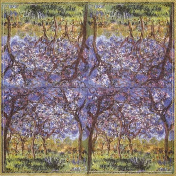Paper Napkin - Monet: Printemps a Giverny_IHR_435300