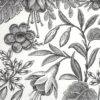 Paper Napkin - Floral Illustration Black_Maki_SLOG052301