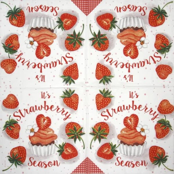 Paper Napkin - Lege Artist: Strawberry Season_PPD_1333687