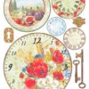 Rice Paper - Tuscan Clock - CBRP100