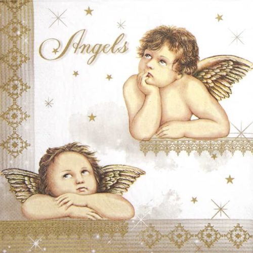 Paper Napkin - Famous Angels