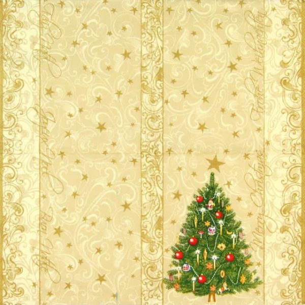 Lunch Napkins (20) - Christmas tree