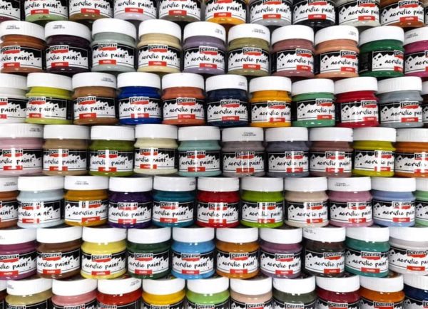 Pentart Acrylic Matte Paint 50ml Various Colors