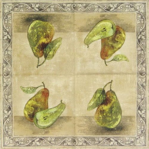 Paper Napkin - Pears