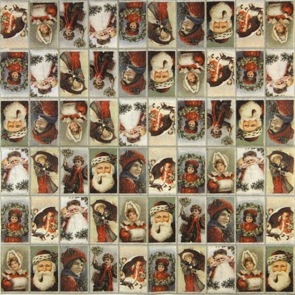 Paper Napkin - Christmas collage_Sköna-Ting_STNAP166