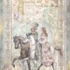 Rice Paper - Sleeping Beauty Pirnce on Horse - DFSA4575