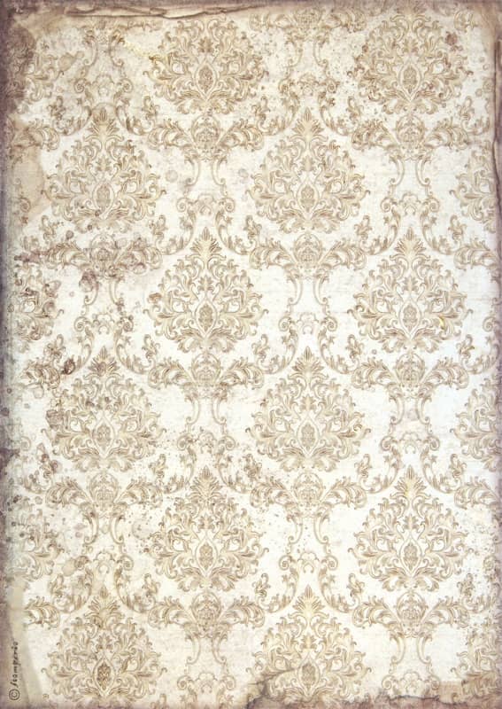 Rice Paper - Sleeping Beauty Wallpaper Gold - DFSA4578