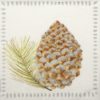 Paper Napkin - Brigitte Murat: Pine Cone nature