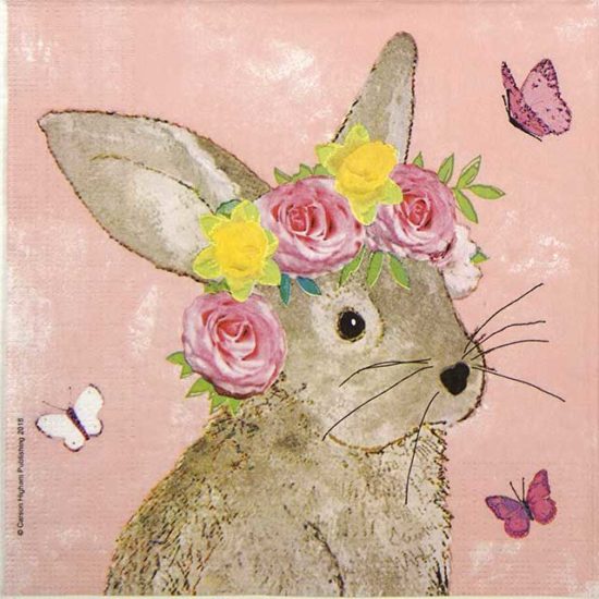 Single Paper Napkin Carson Higham Easter Beauty Napkin Shop