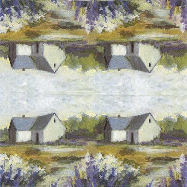Paper Napkin Idyll Home Painted Cottage