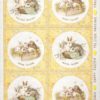 Rice Paper Yellow Easter Bunny Cards