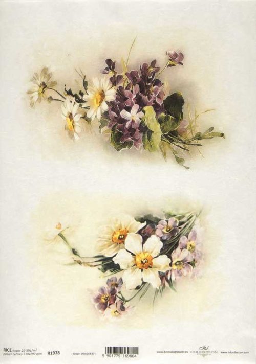 Rice Paper Spring Flower Collection