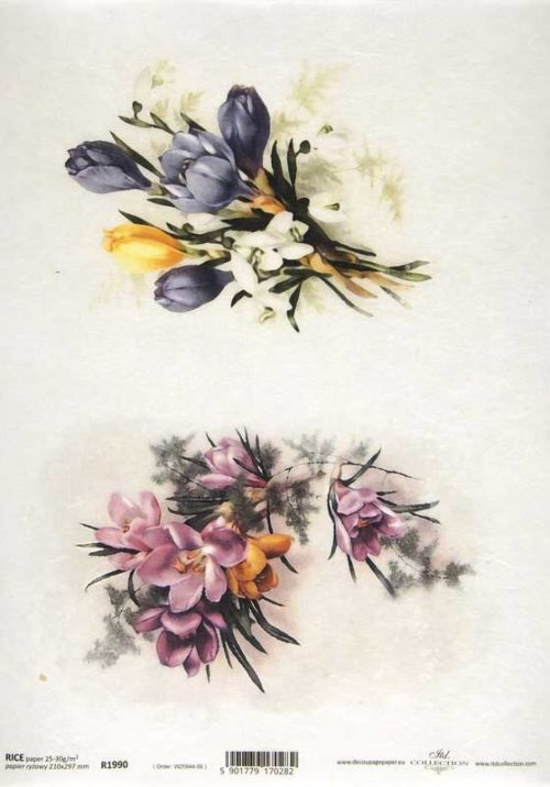 Rice Paper - Spring Flower Collection - R1990