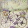 Rice Paper - Provence bicycle Stamperia DFSA4671