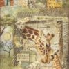 Rice Paper - Savana giraffe Stamperia DFSA4685