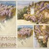 Rice Paper - Wisteria Flowers Ornaments