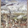 Stamperia Rice Paper A/4 - Sir Vagabond cityscape - DFSA4514