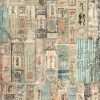 Stamperia Rice Paper A/4 - Sir Vagabond in Japan - Oriental Texture - DFSA4625