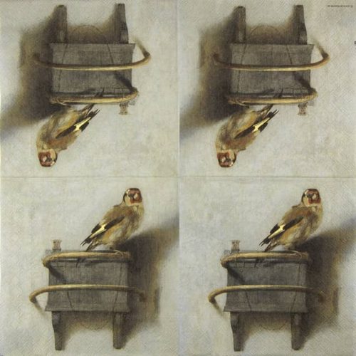 Paper Napkin The Goldfinch