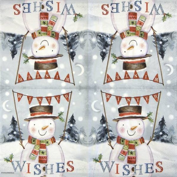 Paper Napkins - Winter Wishes (20 pieces)