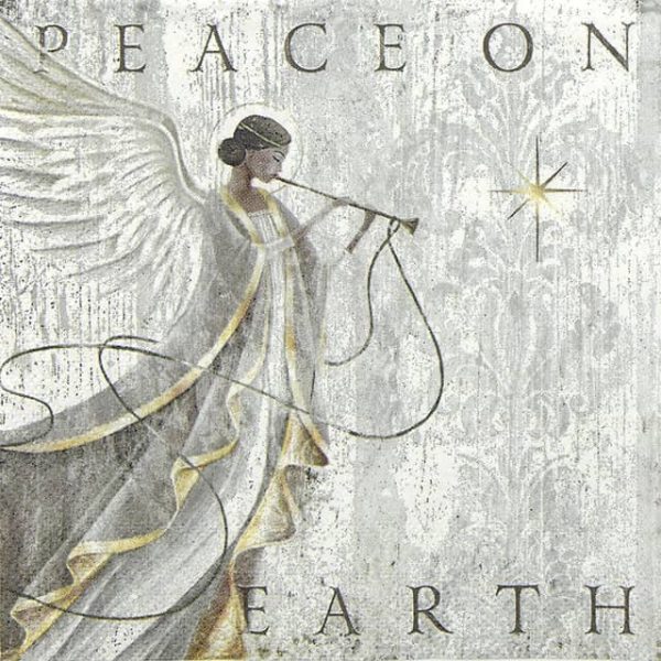 Paper Napkin - Angels Grace grey