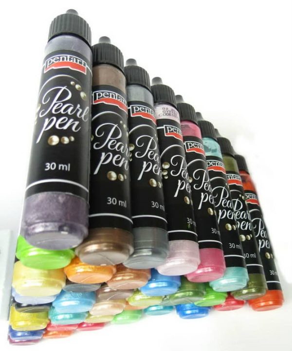 Pearl Pen Paint Pentart Cardmaking Scrapbooking Decoupage 30ml Choose Your Color