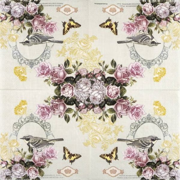 Single Decoupage Napkin - Ada - Image 2