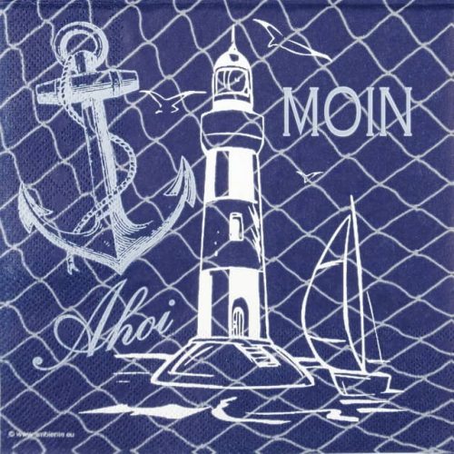 Single Decoupage Napkin - Ahoi