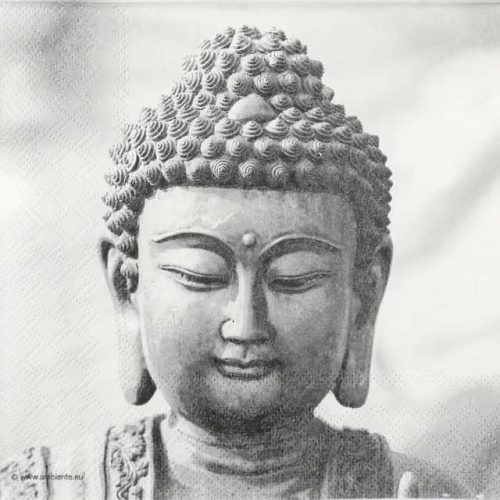 Single Decoupage Napkin - Buddha Head