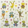 Paper Napkin - Happy Frogs