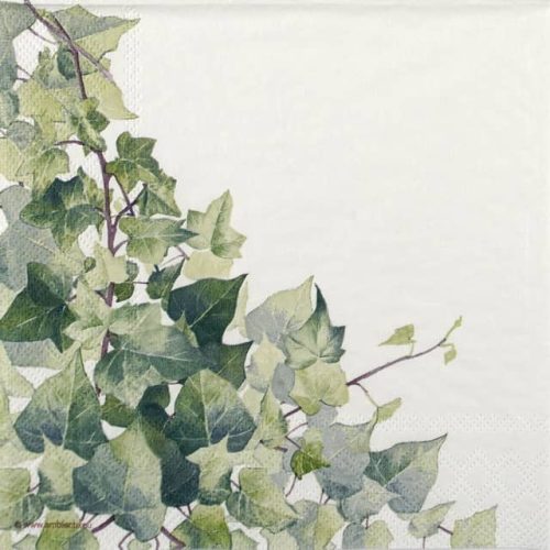 Paper Napkin Hedera White