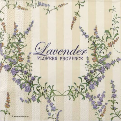 Paper Napkins - Lavender Flowers (20 pieces)