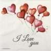 Paper Napkin Love Balloons