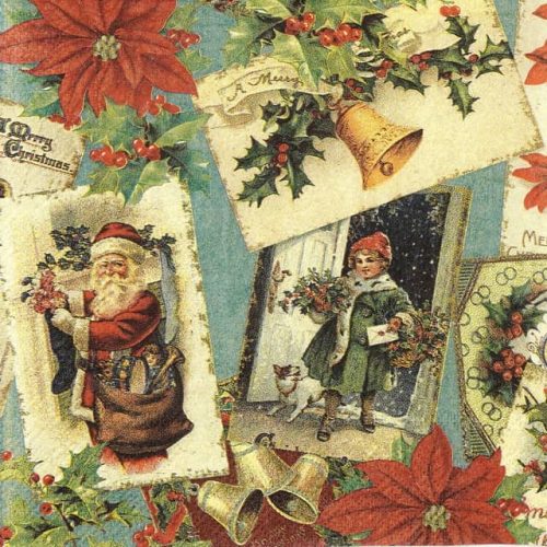 Paper napkin Nostalgic Christmas