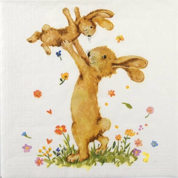 Single Decoupage Napkin - Carola Pabst: Hey Easter