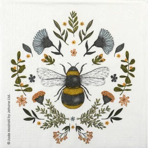 Single Decoupage Napkin - Jade Mosinski: Secret Bee