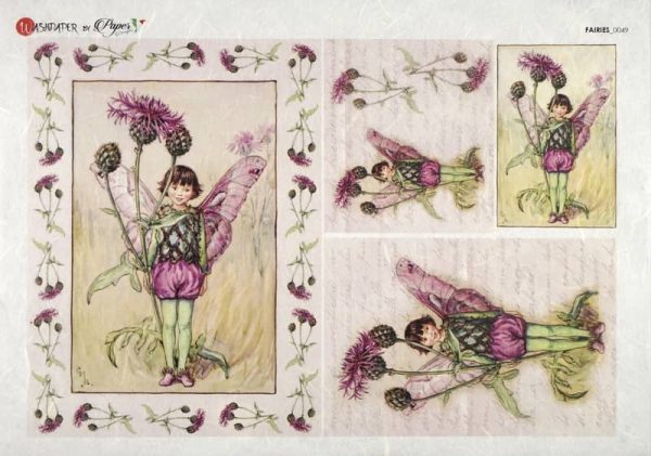 Rice Paper - Greater Knapweed Fairy