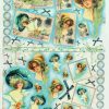 Rice Paper - Vintage Lady with Blue