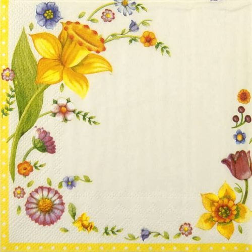 Paper Napkins - Spring Fantasy Flowers (20 pieces)