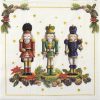 Paper Napkin Christmas Nutcrackers