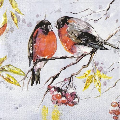 Paper Napkin - Birds on Branch