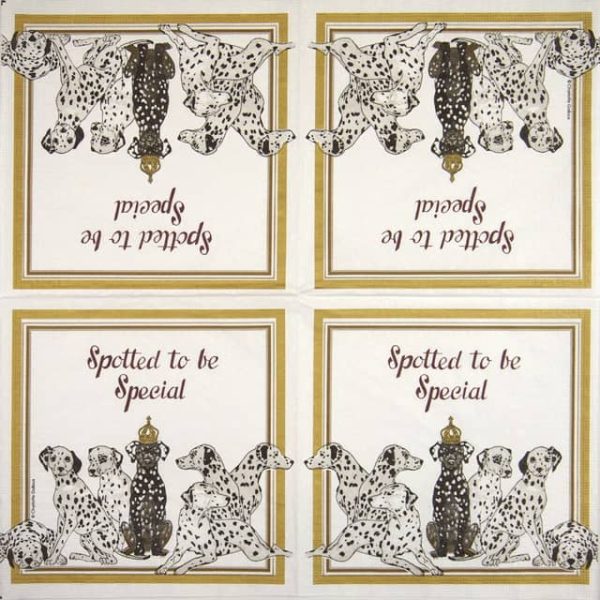 Single Decoupage Napkin - Charlotte Galloux: Spotted to be special - Image 2
