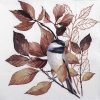 Paper Napkin - Lovely Chickadee white