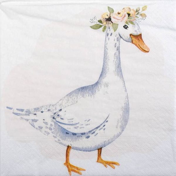 Paper Napkin - Cute Goose