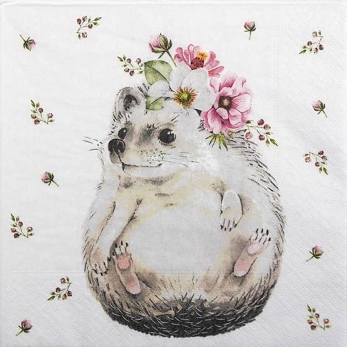 Paper Napkin - Sweet Hedgehog